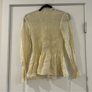 Yellow Stripe Top